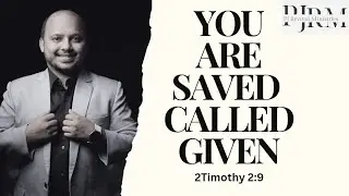 СПАСЕН &bull; ПРИЗВАН &bull; ДАН | Мощное христианское мотивирующее послание | PJ Revival Ministries #2025