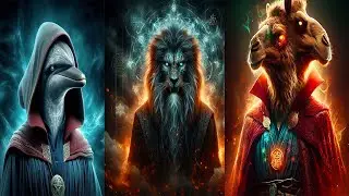 Incredible Animal Fusion Creatures  🤯🧬hybrids AI Creator #evolution Doctor Strange vs more animals🤯🧬