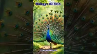 Peacock's Royal Dance in the Wild🦚✨ #shorts #wildlife #viral #peacock