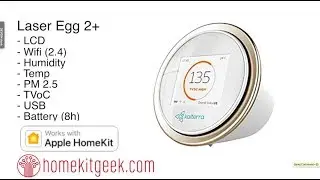 Kaiterra Laser Egg2+ with Apple HomeKit