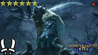 [MH Rise] Goss Harag with DB, Village 6* Abominable Snow-beast