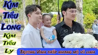 Kim Tiểu Long, Trương Vinh, Bé Ly cùng team áo tím ăn giỗ nhà Trần Nam l thấp nhang mộ Vũ Linh
