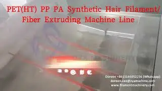 HT High Temperature Kanekalon Synthetic Hair Fiber Wig Making Machine