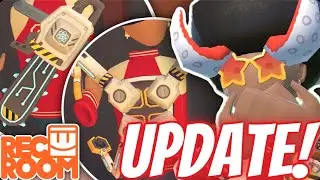 Rec Room's NEW Science Chainsaw & Science Exo Arms! | Rec Room News