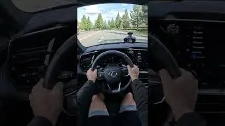 The 2024 Lexus TX 550h+ Gets to 60 in 5.9 Seconds (POV Drive #shorts)