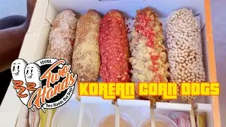 THE BEST KOREAN CORN DOGS | TWO HANDS NEW YORK CITY | WOW !