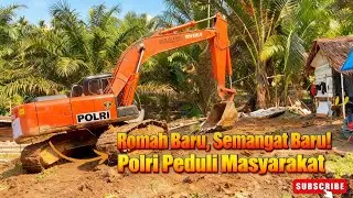 Ini Dia Proyeknya! Polri Gandeng Masyarakat Bangun Rumah Layak Huni di Daerah Ini
