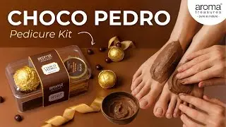 Aroma Treasures Choco Pedro pedicure kit - STEPS TO USE