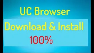 Uc Browser download and install | uc browser download 2020 | new uc browser for PC  free download