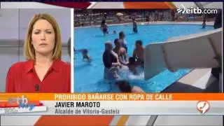 Maroto y SOS Racismo, sobre bañarse con ropa en las piscinas