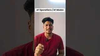 Autofocus Modes / AF Operations - One Shot (AF-S), AI Servo (AF-C), AI Focus (AF-A). #canon #nikon