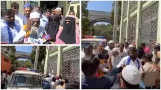 All India Minorities Federation Ne Haj House Mein Dharna Diya Dekhiye Saiyarah News Tv Ki Report