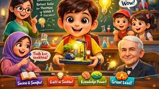 Cartoon Story for Kids | Chhota Genius Aur Bade Sapne | Educational Moral Story | #LittleGenius