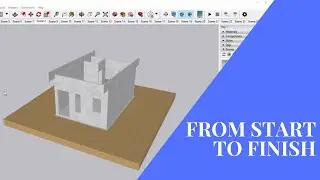 How to Create Construction Sequence Animation in Sketchup