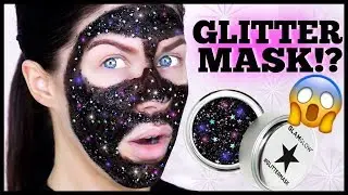 GLAM GLOW GLITTER MASK!!?? DOES IT ACTUALLY WORK??!!!