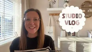 Studio Vlog 002 | More snow, my creative small business story, what’s in my brand design package