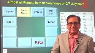 LIVE || Almost all Planets in Their Own House on 2nd July 2022 || by Dr.NVRA Raja