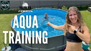 comment faire des abdominaux dans l'eau (exercices aquagym) #aquatraining #aquagym #dietefit