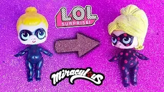 La fake LOL Surprise diventa la vera ANTIBUG di Miraculous [Trasformazione LOL - Tutorial]
