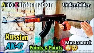 AK-47 Type 3 Milled Double body Russian assault Rifle (AK variant) in Hindi