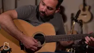 Bourgeois OM Vintage Deluxe, Adirondack Spruce & Indian Rosewood demo