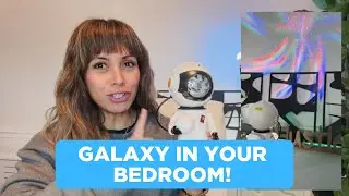 Обзор проектора Rossetta Astronaut Galaxy &ndash; тест трансформации помещения.