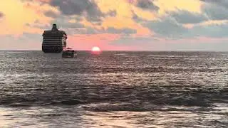 Kona Hawaii sunset 