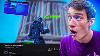 Reacting To The HIGHEST Sensitivity Players In The World!