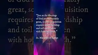 Saint Macarius of Egypt #Christ #Christian #StMacarius #Orthodox #Orthodoxy #Coptic
