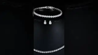 silver zarcon jewelry set