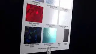 Hot Foil Stamping Color Swatches - PRINTPEPPERMINT.COM