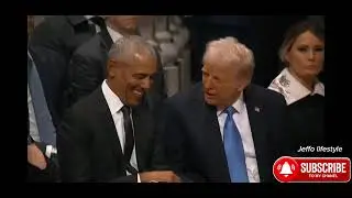 All 5 living presidents attended president Jimmy Carter's funeral Services