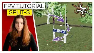 Как использовать Split-S — руководство по FPV-дрону — гонки, фристайл и кинематография