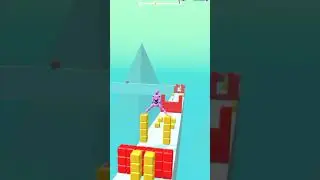 Cube Surfer Game 2  || games || #shorts