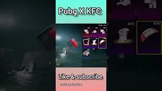 KFC Collaboration Skins | pubg mobile new collection with KFC #shorts #youtubeshorts #pubg