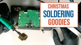 Got some AliExpress Soldering goodies for Christmas!