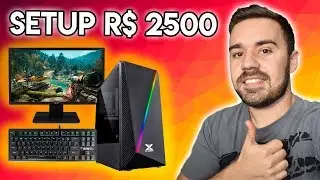SETUP COMPLETO entre 2500/3000 reais - PC + perif&eacute;ricos
