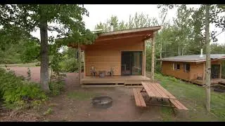 Tour of Trails End Campground Copper Harbor