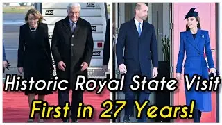 William & Kate Welcome German President: A Historic Royal State Visit to the U.K.