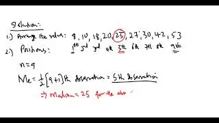 Positional Averages (Median, Quartiles, Percentiles, Deciles)