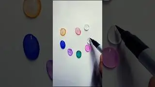 Satisfy colour mixing # colour mixing #vviral vedio # easy art