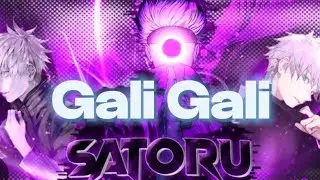 Gojo | Gali Gali  [Edit/AMV] Jujutsu Kaisen | KGF