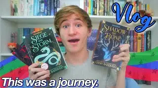 SHADOW AND BONE TRILOGY READING VLOG 🐉☀️