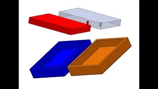 SolidWorks Fastening Features (Snap Hook and Snap Hook Groove and Lip-Groove)