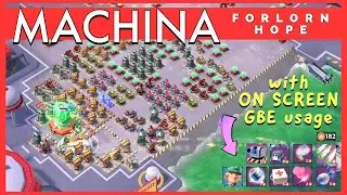 MACHINA - great video with ON SCREEN gunboat energy usage 😎 operation FORLORN HOPE // BOOM BEACH