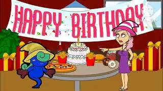 Dark Vivian Fails To Ruin My Birthday Cake And Gets Grounded