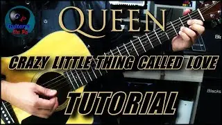 Cómo tocar Crazy Little Thing Called Love en guitarra - Queen - TUTORIAL