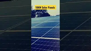 10KW Solar Panels Shed | #shorts #youtubeshorts #youtube #solar #solarsystem