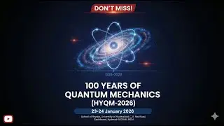 100 Years of Quantum Mechanics (HYQM-2026)