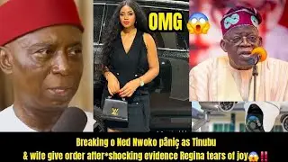 Breaking o Ned Nwoko p&acirc;ni&ccedil; as Tinubu& wife give order after*shocking evidence Regina tears of joy😱‼️